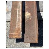 (2) Steel Angle Irons