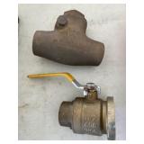 1-1/2" Valve with 1-1/2" Check Valve