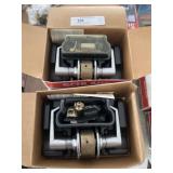 (4) Door Knob/Deadbolt Sets