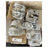 (8) Complete Sets of Door Latches with Keys