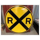 Aluminum Railroad Sign