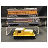 3 HO Scale Diesel Locomotives