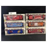 6 Proto HO Scale Box Cars