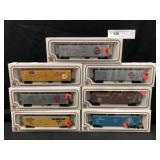 7 Bachmann HO Scale Freight Cars