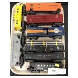 8 American Flyer Freight Cars