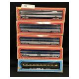 5 IHC HO Scale Passenger Cars
