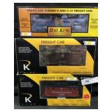 3 O Scale Freight Cars