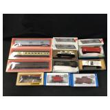 Grouping of HO Scale Freight & Passenger Cars