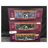 3 MTH Freight Cars