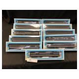 11 HO Scale Passenger Cars