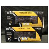 2 K-Line Hopper Cars