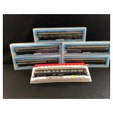 6 HO Scale B&O Passenger Cars