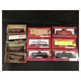 10 HO Scale Mantua Freight Cars