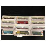 12 Bachmann HO Scale Freight Cars