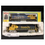 2 HO Scale Santa Fe Diesels