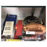 Grouping of Contemporary Railroad Signs w/