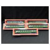 5 HO Scale Passenger Cars