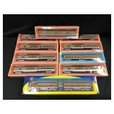 Rio Grande Locomotive w/ 9 Passenger Cars