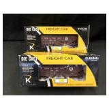 2 K-Line PRR Hopper Cars