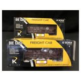 2 K-Line PRR Hopper Cars