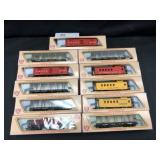 11 HO Scale Freight Cars