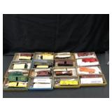 Grouping of HO Scale Freight Car Building Kits