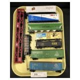 Grouping of HO Scale Freight Cars