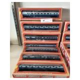 7 IHC Santa Fe HO Scale Passenger Cars