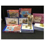 Grouping of HO Scale Building Kits