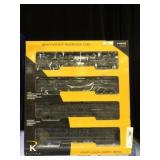 4 K-Line PRR Passenger Cars