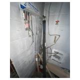 Assortment of Brake Lines, Hubcaps & Hose