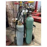 Torch Cart w/ Torch & Bottles