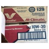 12 Qts. of Valvoline 10W-30 Motor Oil