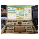 Incomplete Hanson Metric Tap & Die Set