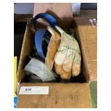 Work Gloves w/ Vacuum Hose and Cleaner