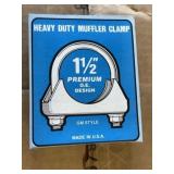 (50) 1.5" Muffler Clamps
