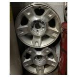 4 Assorted Aluminum Wheels