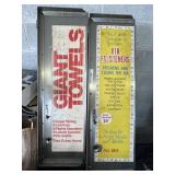 2 Aluminum Wall-Mounted Vending Machines