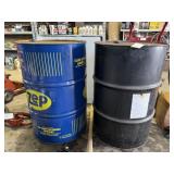 (2) 55 Gal. Metal Drums