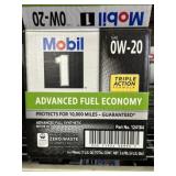 6 Qts. of Mobil 0W-20 Motor Oil