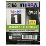 6 Qts. of Mobil 0W-20 Motor Oil