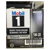 2 Qts. of Mobil 5W-20 Motor Oil