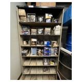 Metal Shelving Unit w/o Contents