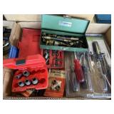 Assorted Nut Drivers & Spark Plug Inserts