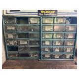 2 Plastic Hardware Organizers