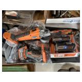 New Ridgid Angle Grinder w/ Flashlight