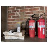 Brake Rotor & Fire Extinguisher
