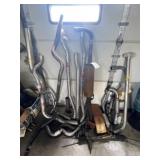 Asst. of Exhaust Pipes w/ Muffler