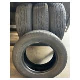4 Used Continental 245/60R17 Tires