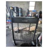 Metal 1-Drawer Service Cart